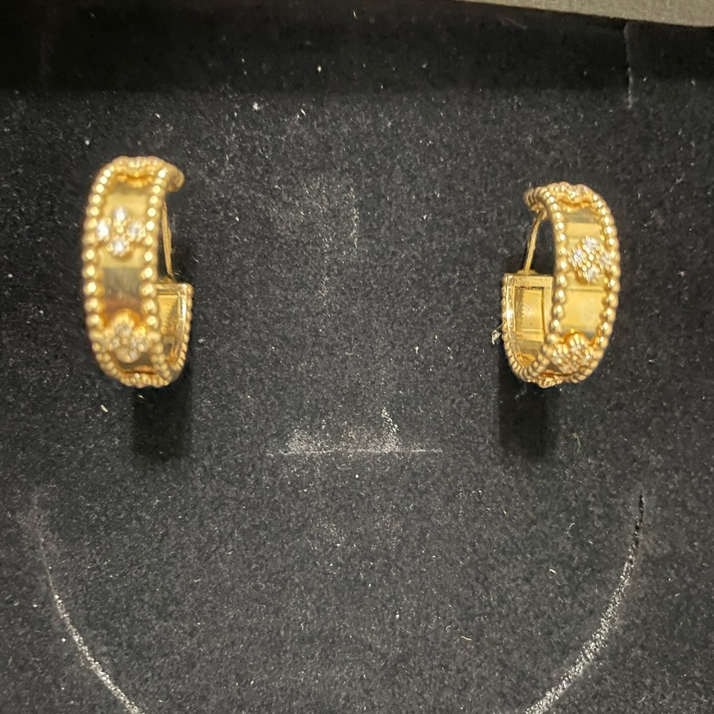 14 KT gold earrings